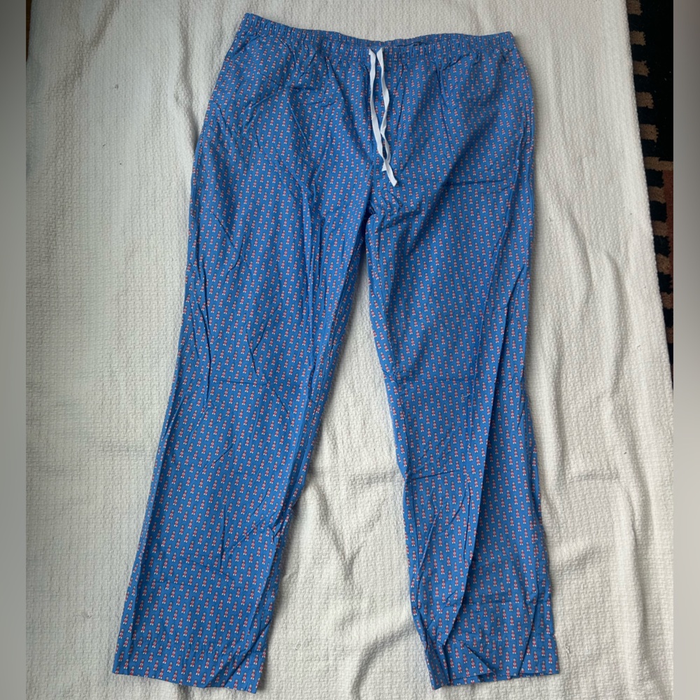 Vineyard Vines Lighthouse Patterned Pajama Pants XXL